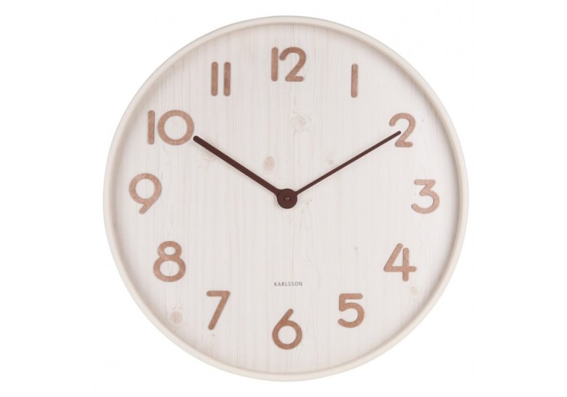 Dizajnové nástenné hodiny 5810WH Karlsson 60cm