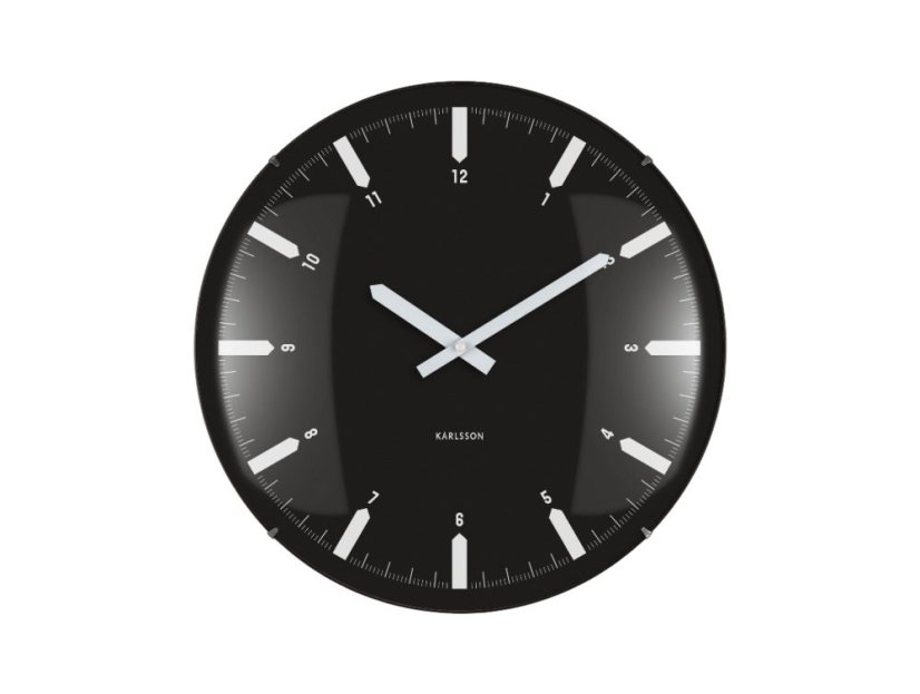 Dizajnové nástenné hodiny 6086BK Karlsson 35cm