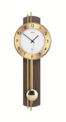 Kyvadlové nástěnné hodiny 5266/1 AMS řízené rádiovým signálem 62cm