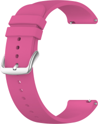 LAVVU Růžový silikonový řemínek na hodinky - 22