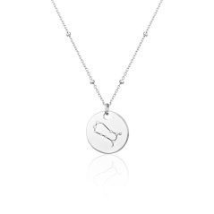 Stříbrný náhrdelník JVD SVLN0327XH2BIKO