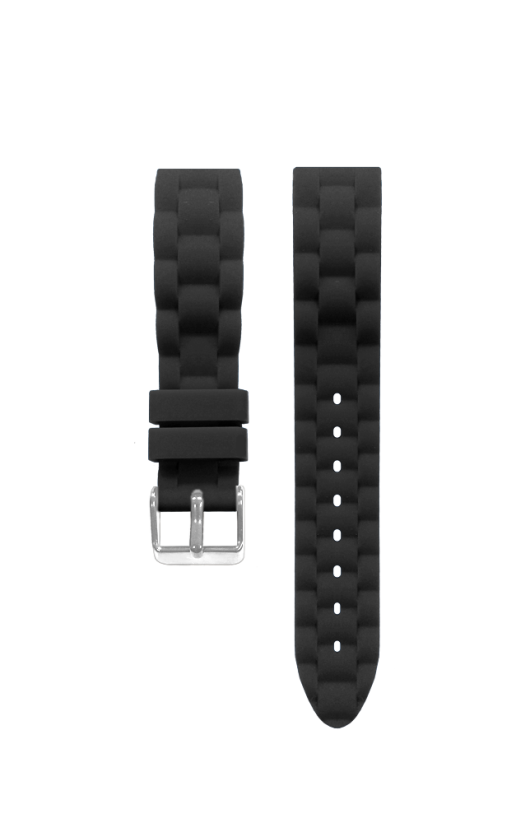Silikónový čierny remienok k detským hodinkám CLOCKODILE CSB0040