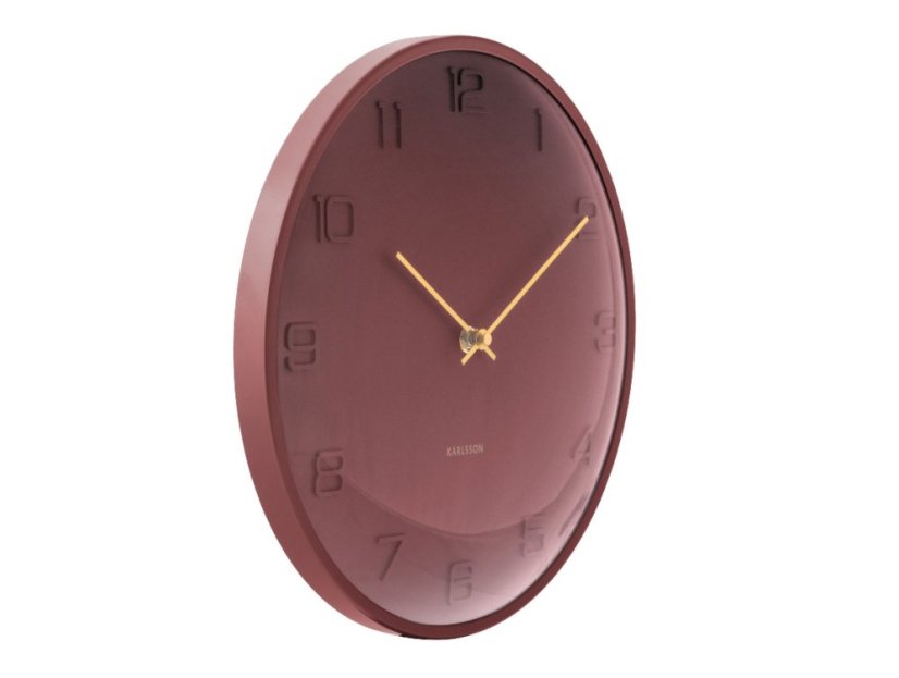 Dizajnové nástenné hodiny 6084RD Karlsson 31cm