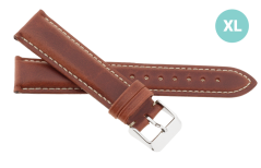 Predĺžený kožený remienok na hodinky R36003/22XL (22 mm)