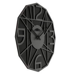 Drevené hodiny s tichým chodom PRIM Glamorous Design - C - E07P.4244.9091