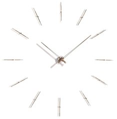 Dizajnové nástenné hodiny Nomon Merlin Walnut 125cm