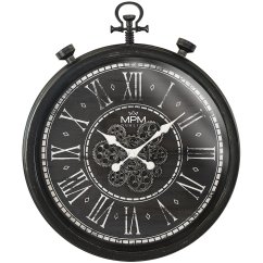 Nástenné hodiny s tichým chodom MPM Vintage Timekeeper - E01.4326.90