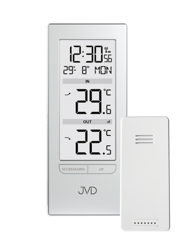 Digitálny bezdrôtový teplomer JVD T3348.2