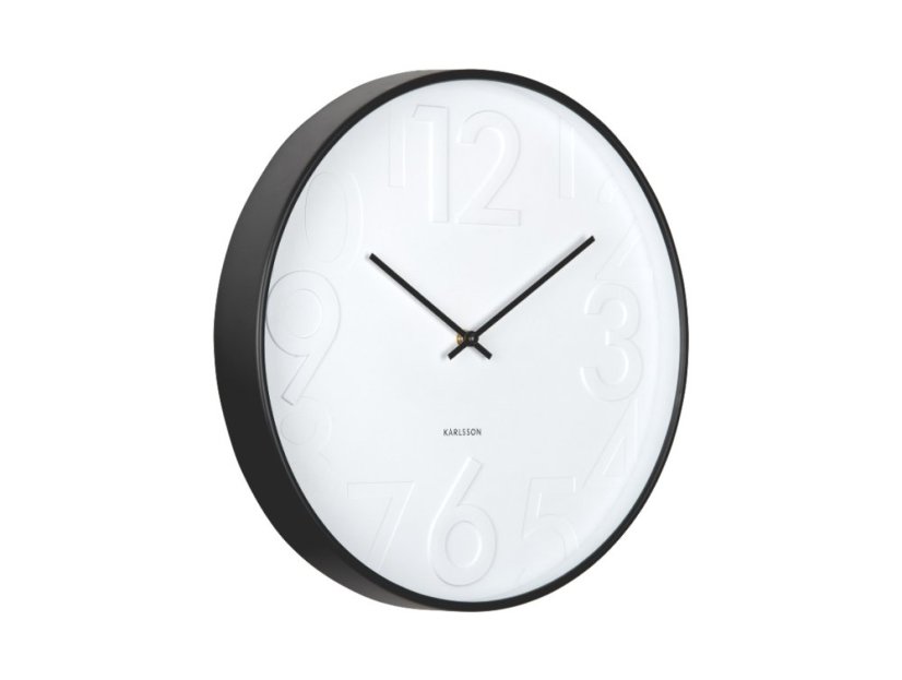 Dizajnové nástenné hodiny 6063BK Karlsson 40cm