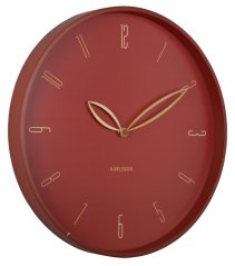 Dizajnové nástenné hodiny 6012RD Karlsson 40cm