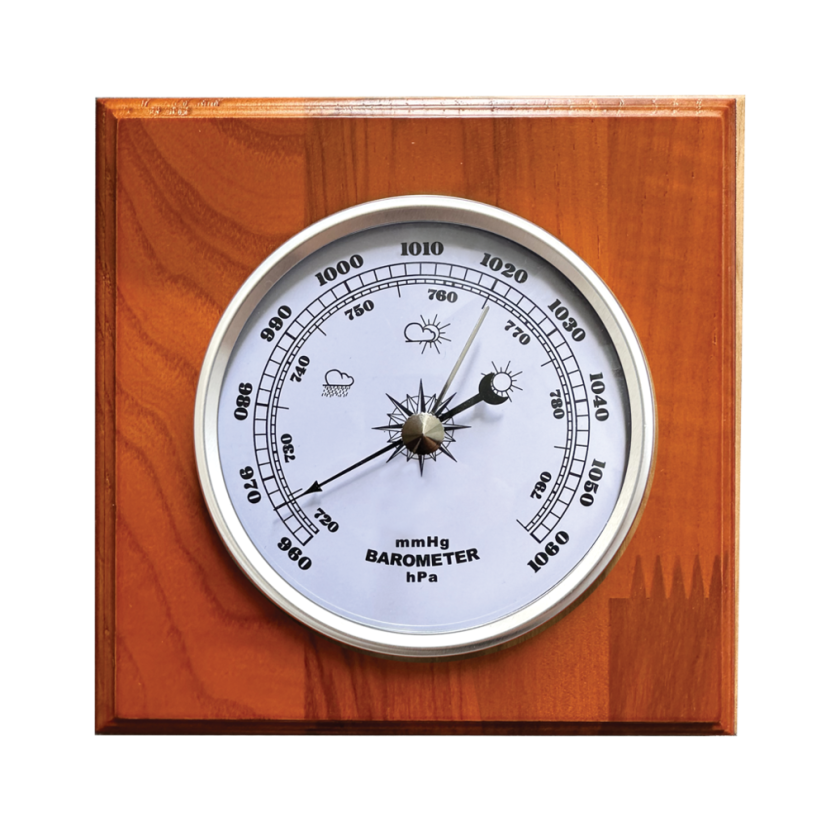 Nástenný drevený barometer JVD BA230/41