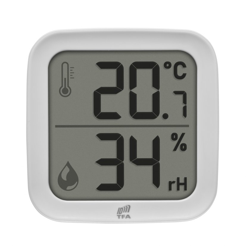 TFA 30.3908.02 INDOOR - pokojový teploměr a vlhkoměr pro WiFi systém TFA.me ID-A0