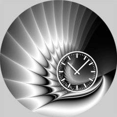 Dizajnové nástenné hodiny 5085-002 DX-time 40cm