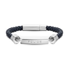 Náramek POLICE Hardware Silver Black PEAGB2214925