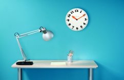 Dizajnové nástenné hodiny 8152 Nextime Girl 43cm