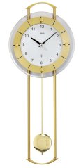 Kyvadlové nástěnné hodiny 5255 AMS řízené rádiovým signálem 60cm