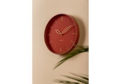 Dizajnové nástenné hodiny 6012RD Karlsson 40cm