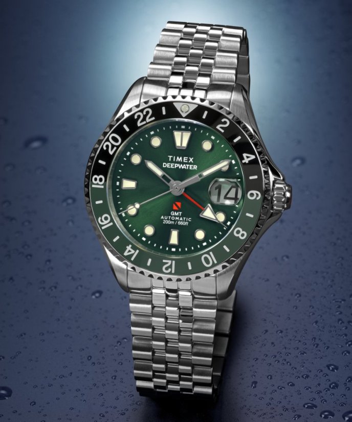 Timex Deepwater Meridian 200 Automatic GMT TW2Y64100UK