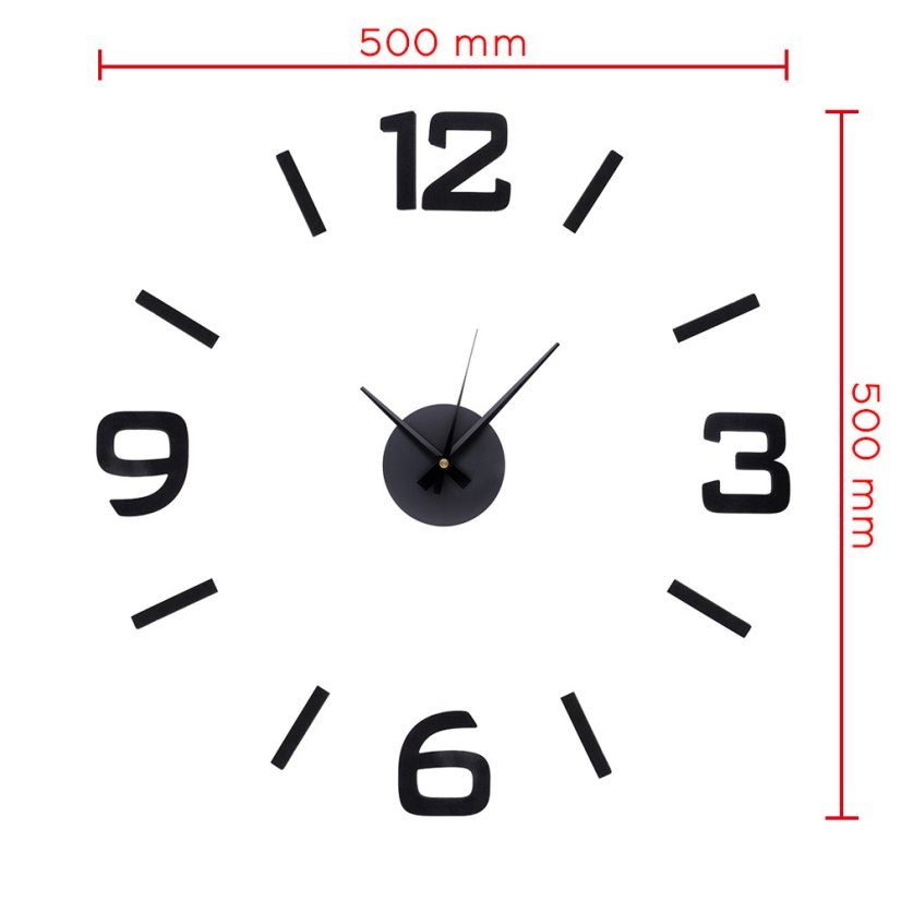 Nalepovacie hodiny E01.3509.90