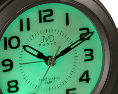 Budík s tichým chodom JVD VSRP910.10