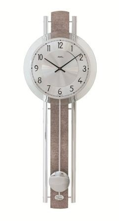 Kyvadlové nástěnné hodiny 7382 AMS 66cm