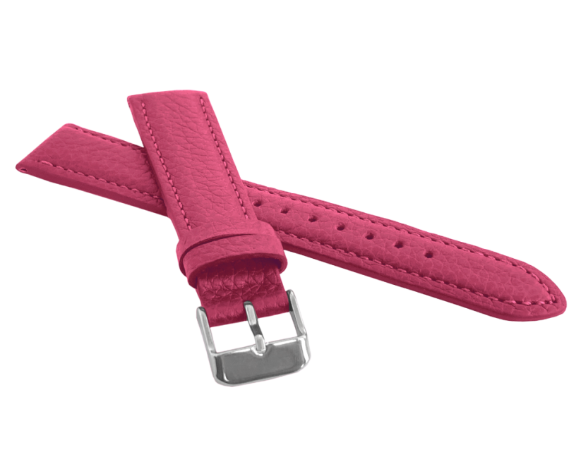 Ružový polstrovaný remienok LAVVU BISON z luxusnej kože Top Grain - 18