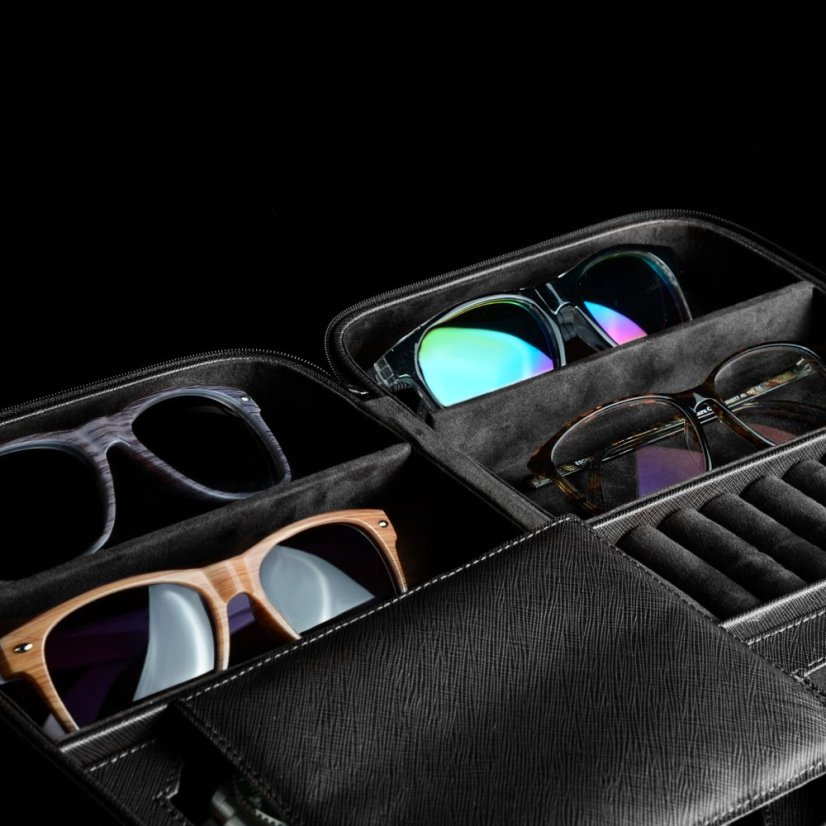 Pouzdro na šperky, hodinky a sluneční brýle HEISSE & SÖHNE 70019-157.71 Organizer Saffiano