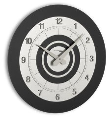 Designové nástěnné hodiny I410N black IncantesimoDesign 40 cm
