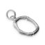 Oceľový prívesok písmeno "O" - 70213 - silver colour - SPD.70213.O