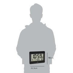 TFA 60.4519.01 - Rádiovo riadené hodiny so zobrazením vnútornej teploty