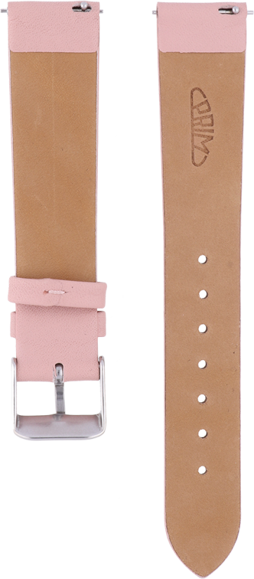 Kožený remienok na hodinky PRIM RB.13119.1816 (18 mm - pink)