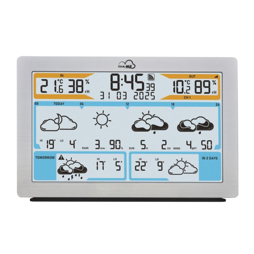 TFA 35.8100.54 - Bezdrôtová WiFi meteostanica TFA.me ID-02