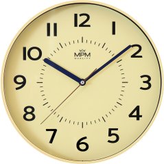 Nástenné hodiny s tichým chodom MPM Heikki - A - E01.4429.10