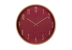 Dizajnové nástenné hodiny 5996RD Karlsson 40cm