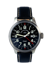 ZENO-WATCH BASEL 8563-a1   Pilot Oversized GMT