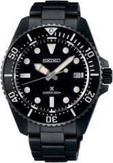 Seiko SNE599P1 Prospex Solar Diver’s in All Black