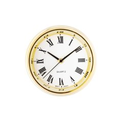 Vestavné hodiny 35 mm - zlaté, římské číslice 550/4173-06 - E22.4792.003632