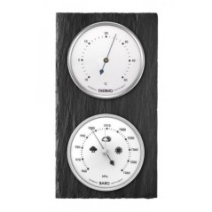 Barometer 8085B s teplomerom - šedo-strieborný - E16.4666.9070.006950