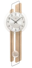 Kyvadlové nástěnné hodiny 7509 AMS 66cm