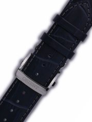Kožený řemínek Orient UDEYDSD 22mm (pro modely ET0T, AK00), modrý