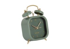 Designový budík 5921GR Karlsson 11,4cm