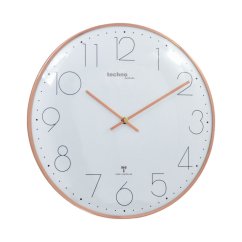 Nástenné rádiom riadené hodiny WT 8235 gold