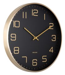 Dizajnové nástenné hodiny 5973BK Karlsson 40cm