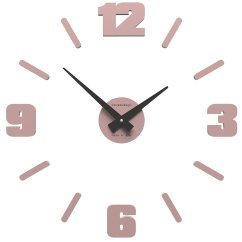 Designové hodiny 10-304 CalleaDesign Michelangelo S 50cm (více barevných verzí) Barva fialová klasik-73 - RAL4005