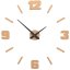 Dizajnové hodiny 10-305 CalleaDesign Michelangelo M 64cm (viac farebných verzií) Farba strieborná-2 - RAL9006