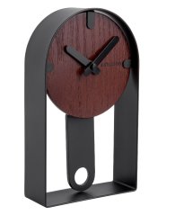 Dizajnové stolné hodiny 5795BK Karlsson 22cm
