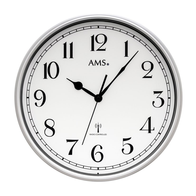 Dizajnové nástenné hodiny 5610 AMS riadené rádiovým signálom 37cm Dizajnové nástenné hodiny 5610 AMS riadené rádiovým signálom 37cm