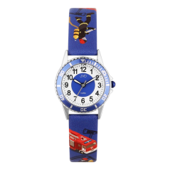 Detské náramkové hodinky s motívom hasiči JVD J7231.3