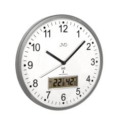 Rádiom riadené nástenné hodiny JVD RH78.1