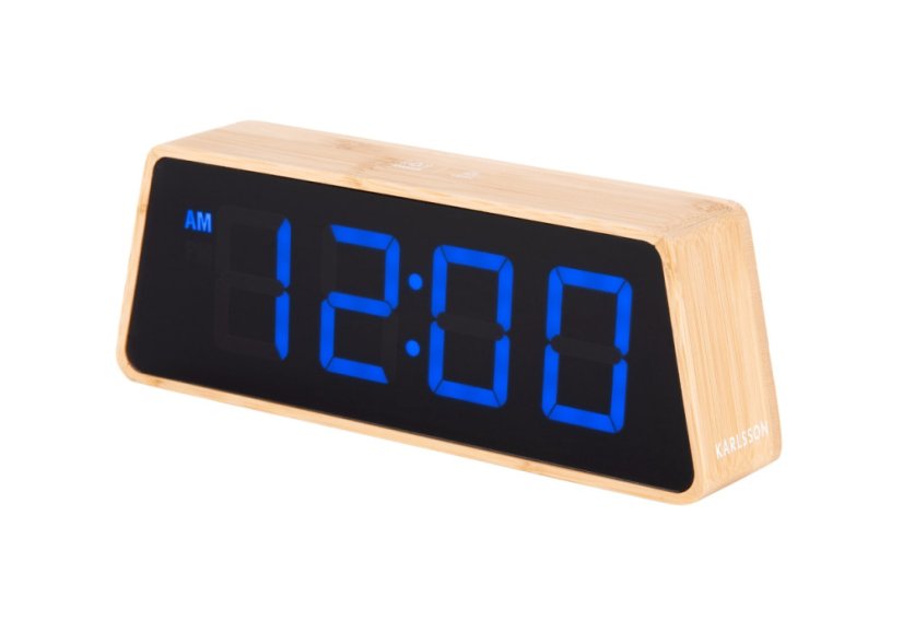 Dizajnový LED budík - hodiny 5931 Karlsson 19cm
